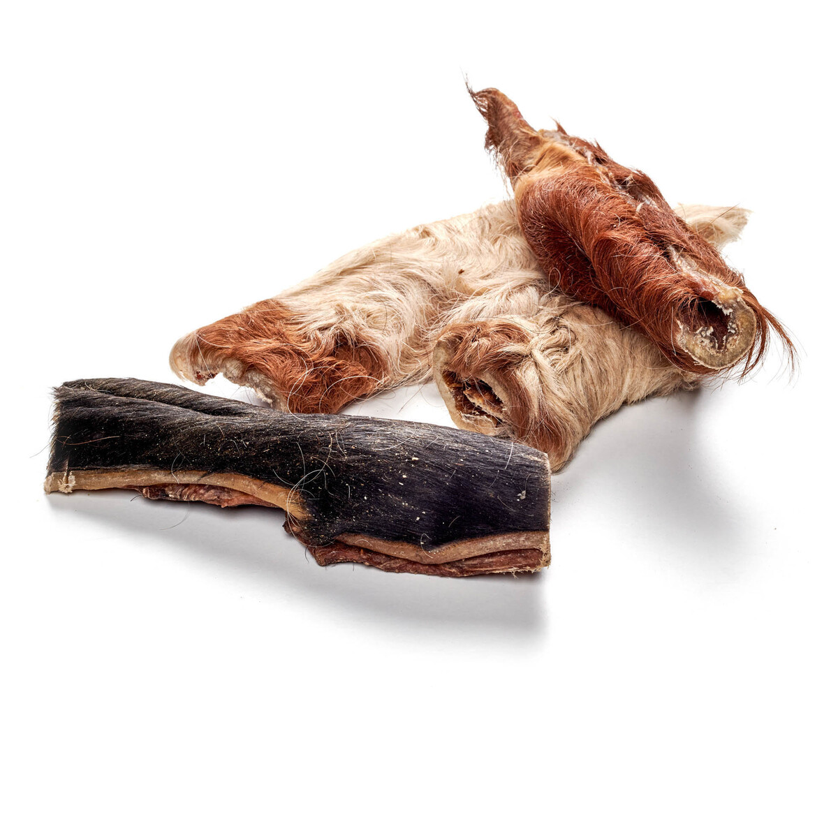 Rinder-Fellstreifen, kurz 100g